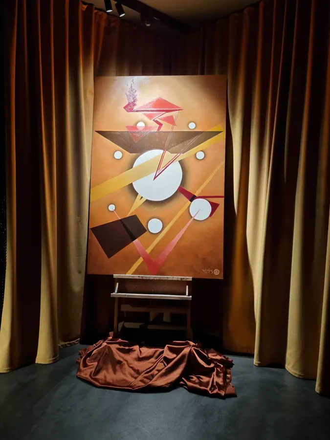 Symbolism of Geometry revealed EYL artwork by Nik Anikis