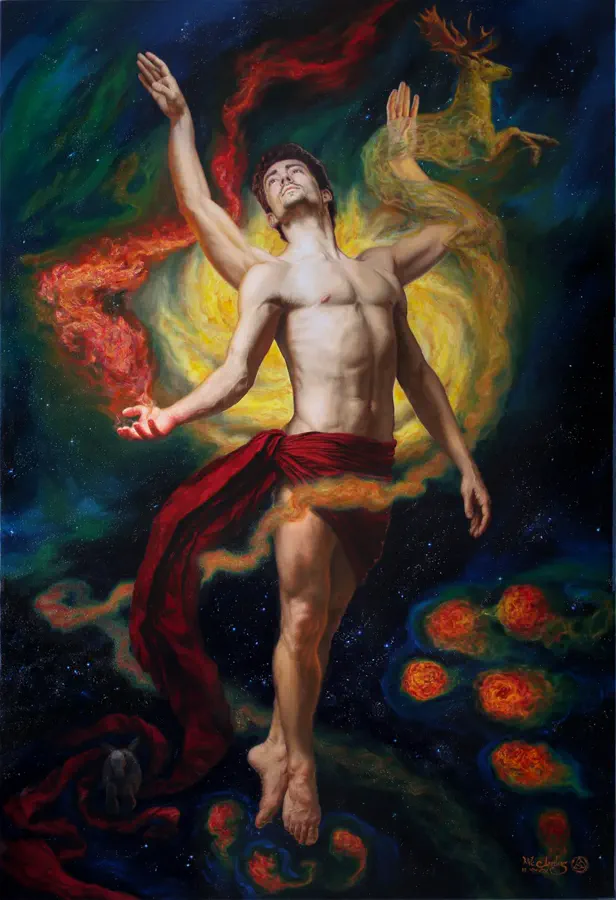 The Divine Creator EYL artwork by Nik Anikis