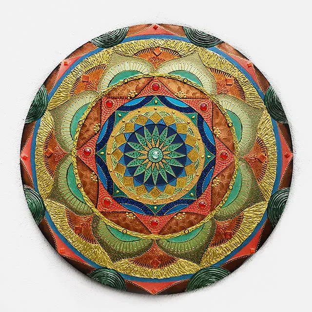 The Sovereign Center Mandala by Sanja Rehar