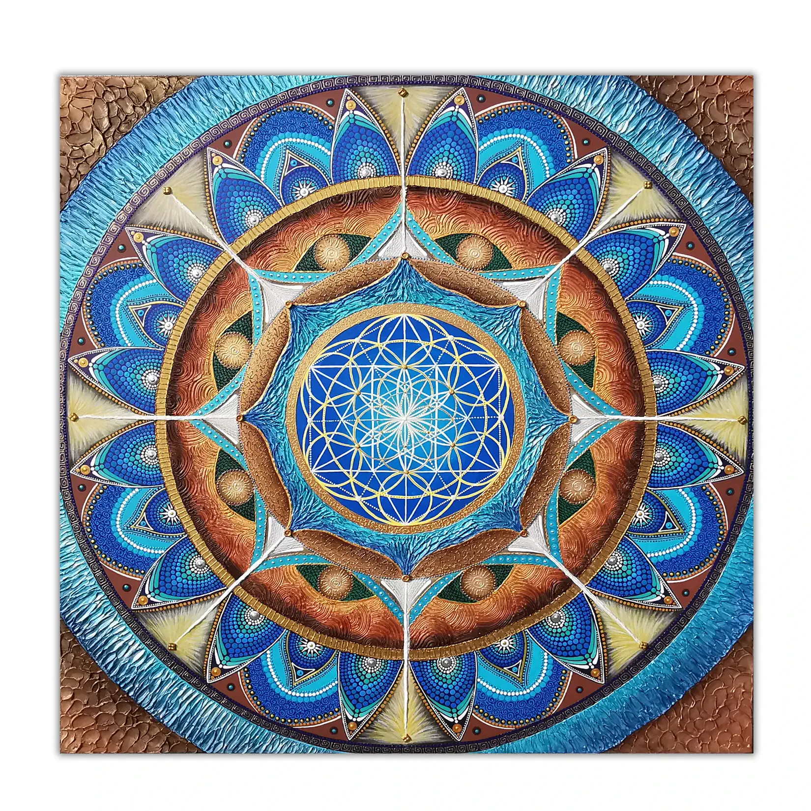 Selected mandala artwork by Sanja Rehar